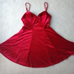 Vintage Frederick's of Hollywood dress Small Red